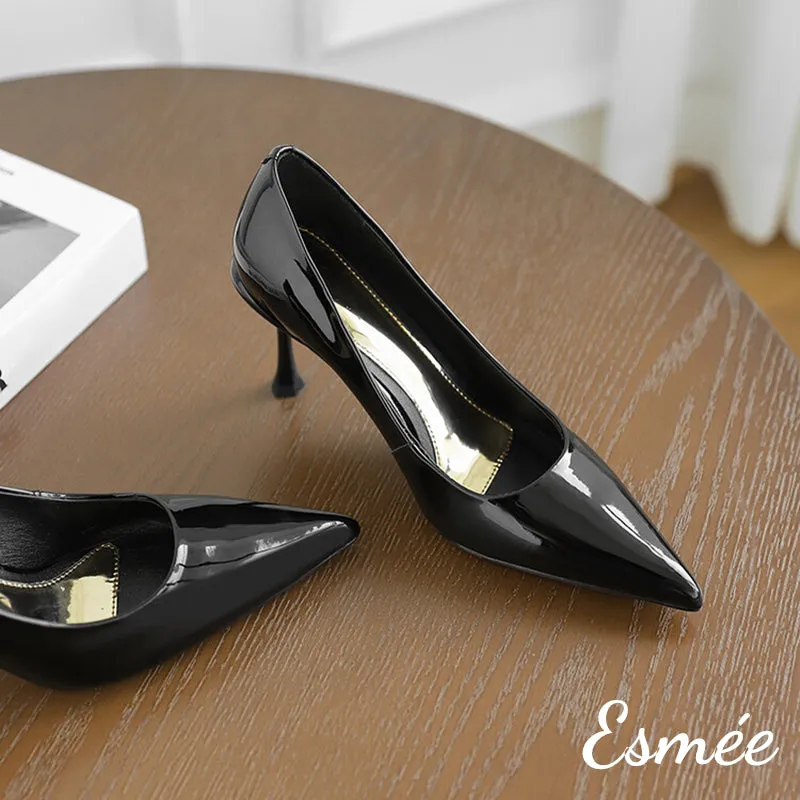 Patent Leather High Heels