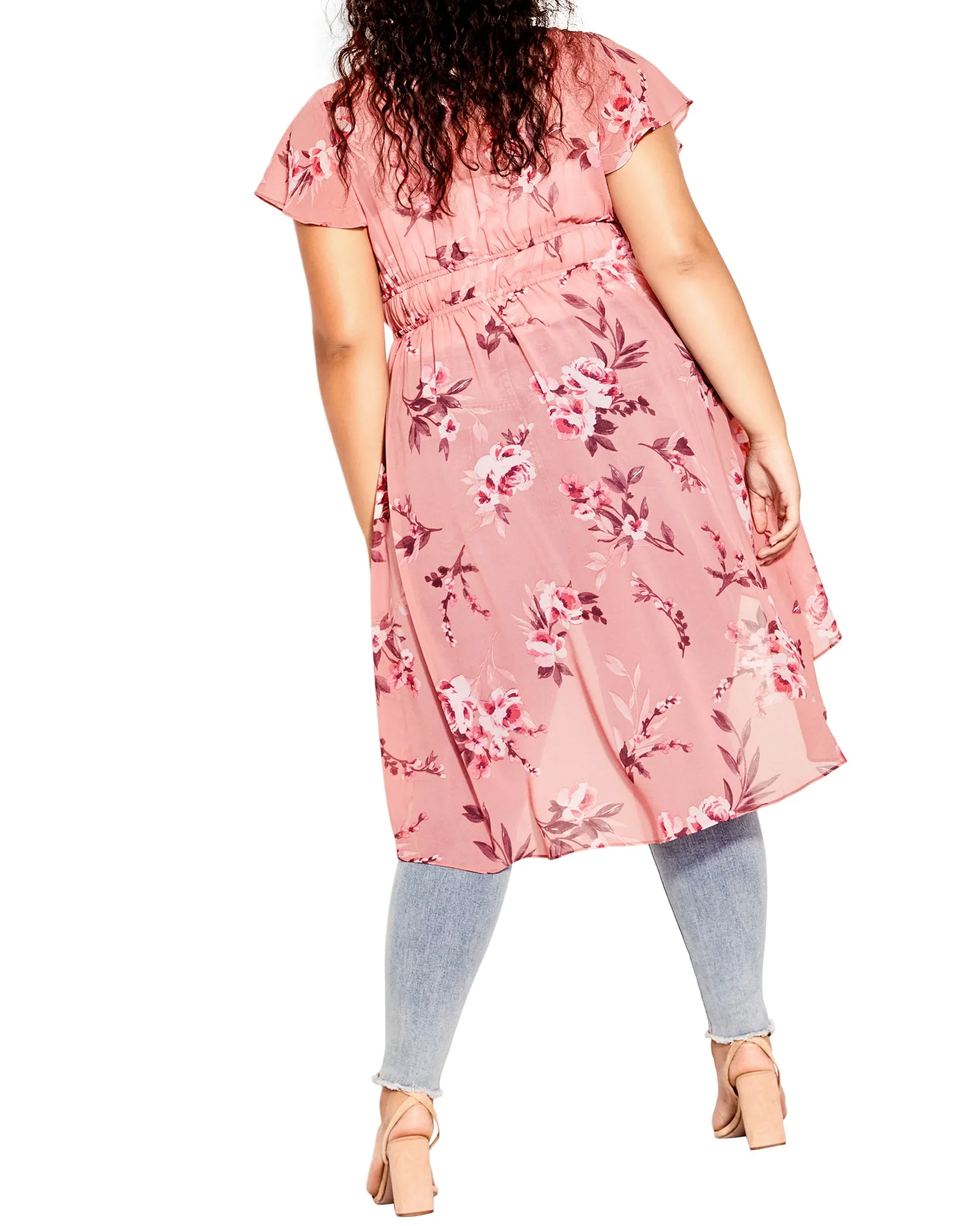 Rosalie Jacket Top | Pink