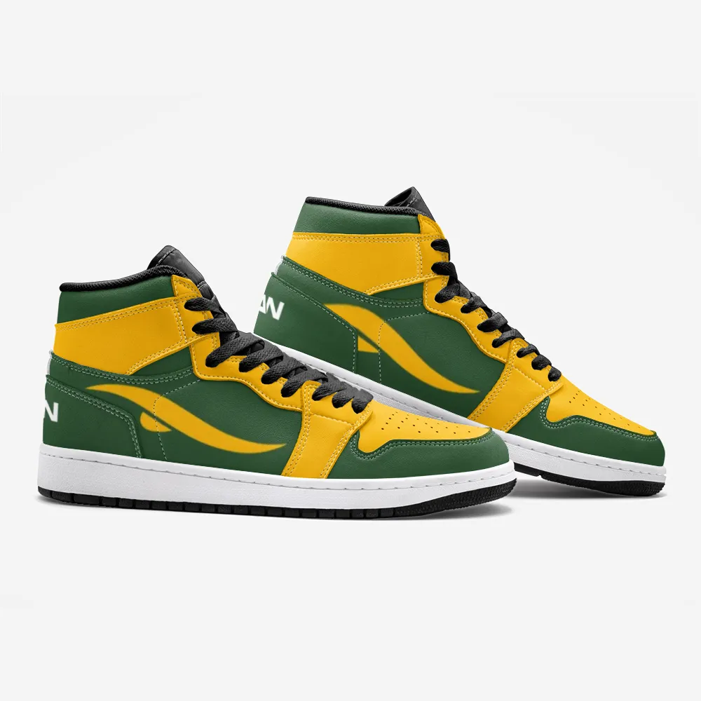 RT 7-Green Bay Unisex Hi Top Sneaker