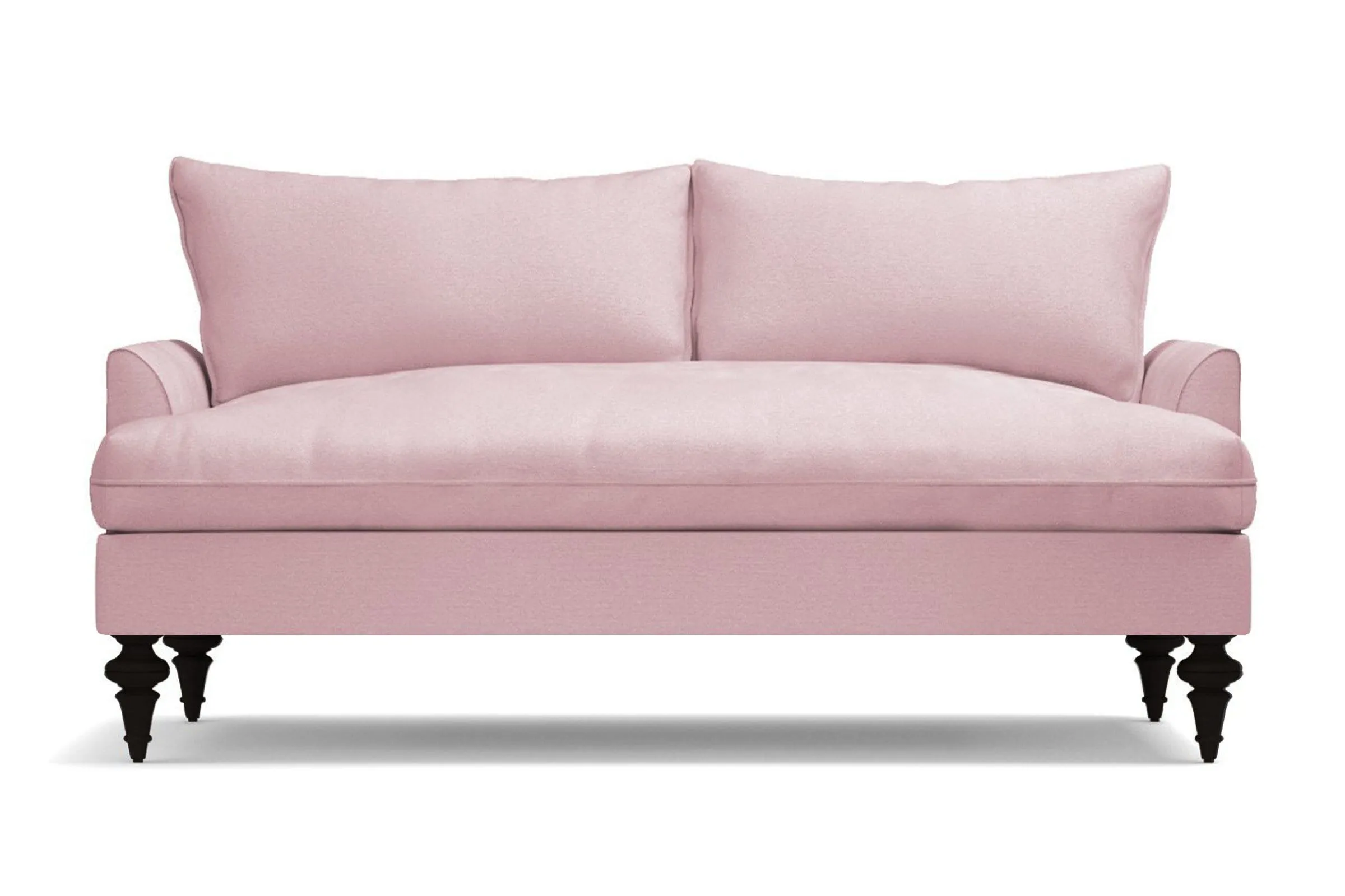 Saxon Loveseat :: Leg Finish: Espresso / Size: Loveseat - 66"w