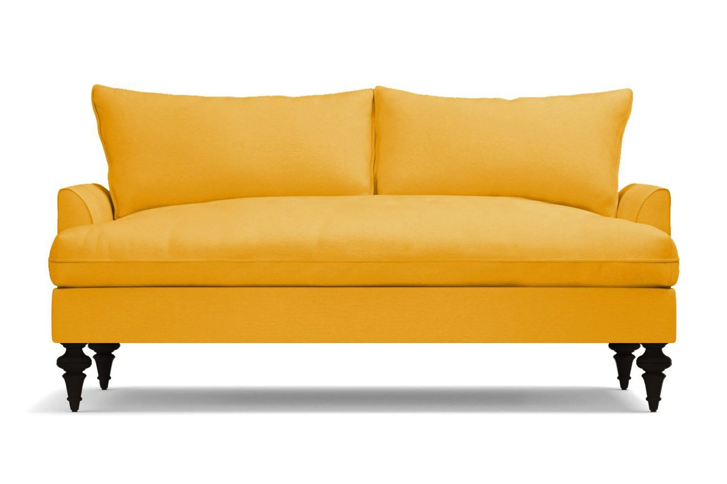 Saxon Loveseat :: Leg Finish: Espresso / Size: Loveseat - 66"w
