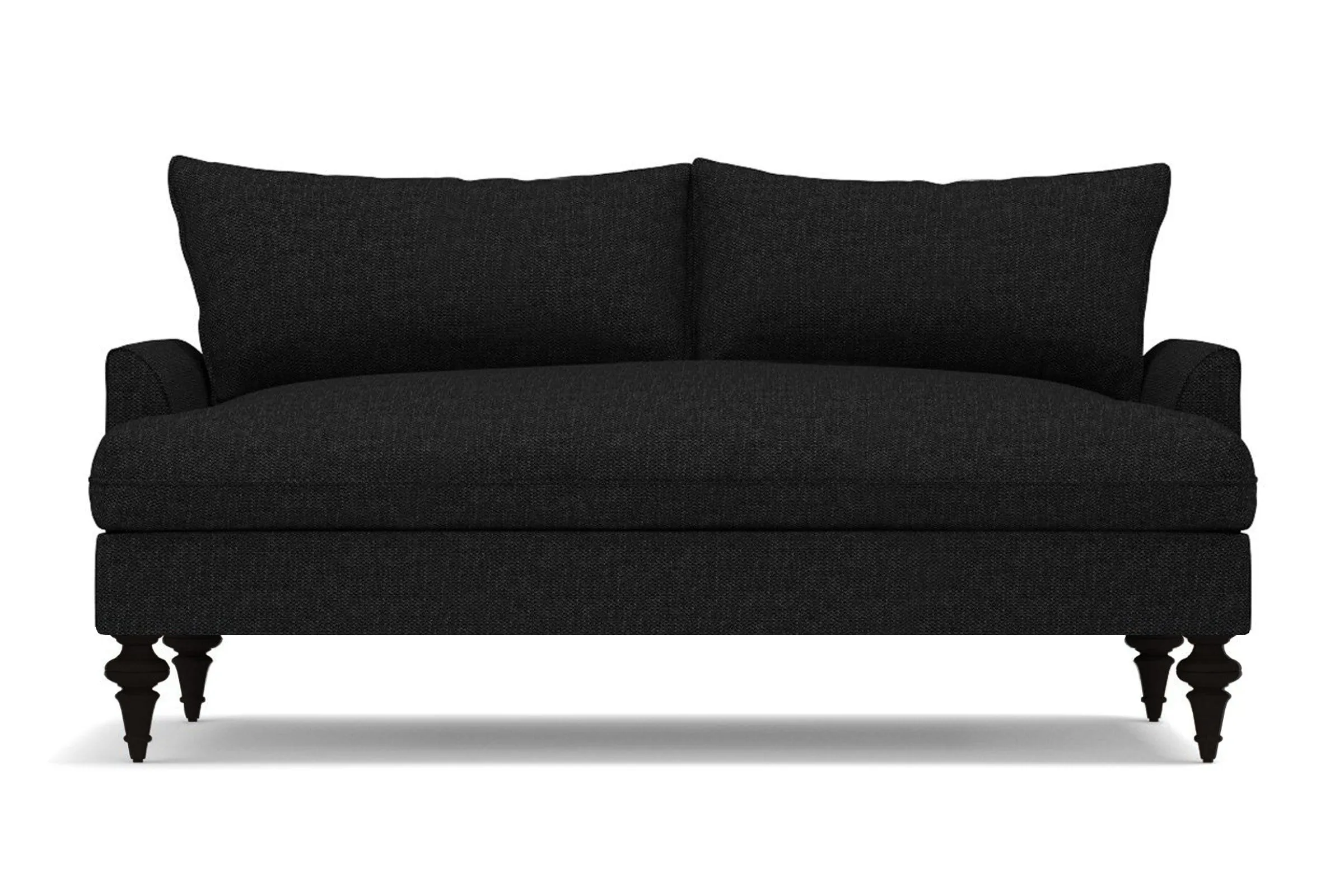 Saxon Loveseat :: Leg Finish: Espresso / Size: Loveseat - 66"w