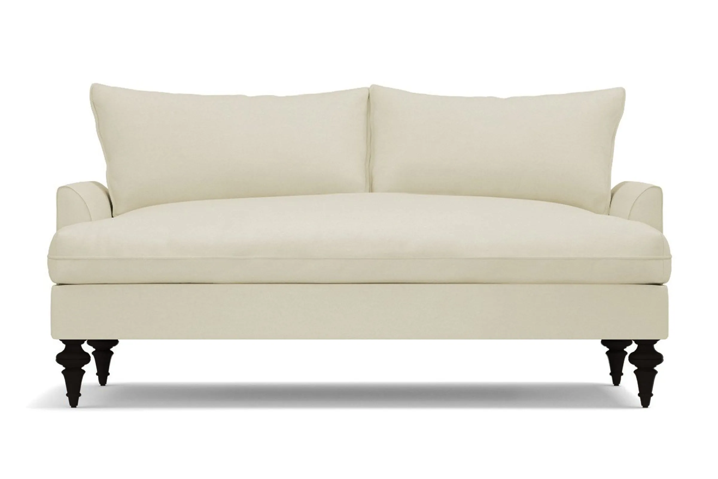Saxon Loveseat :: Leg Finish: Espresso / Size: Loveseat - 66"w