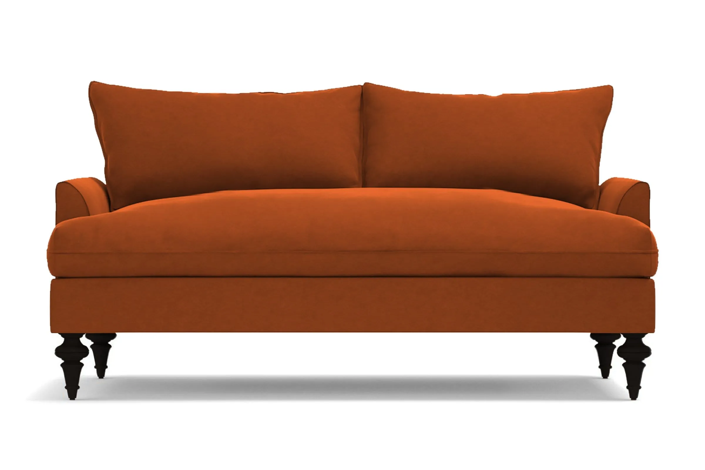 Saxon Loveseat :: Leg Finish: Espresso / Size: Loveseat - 66"w