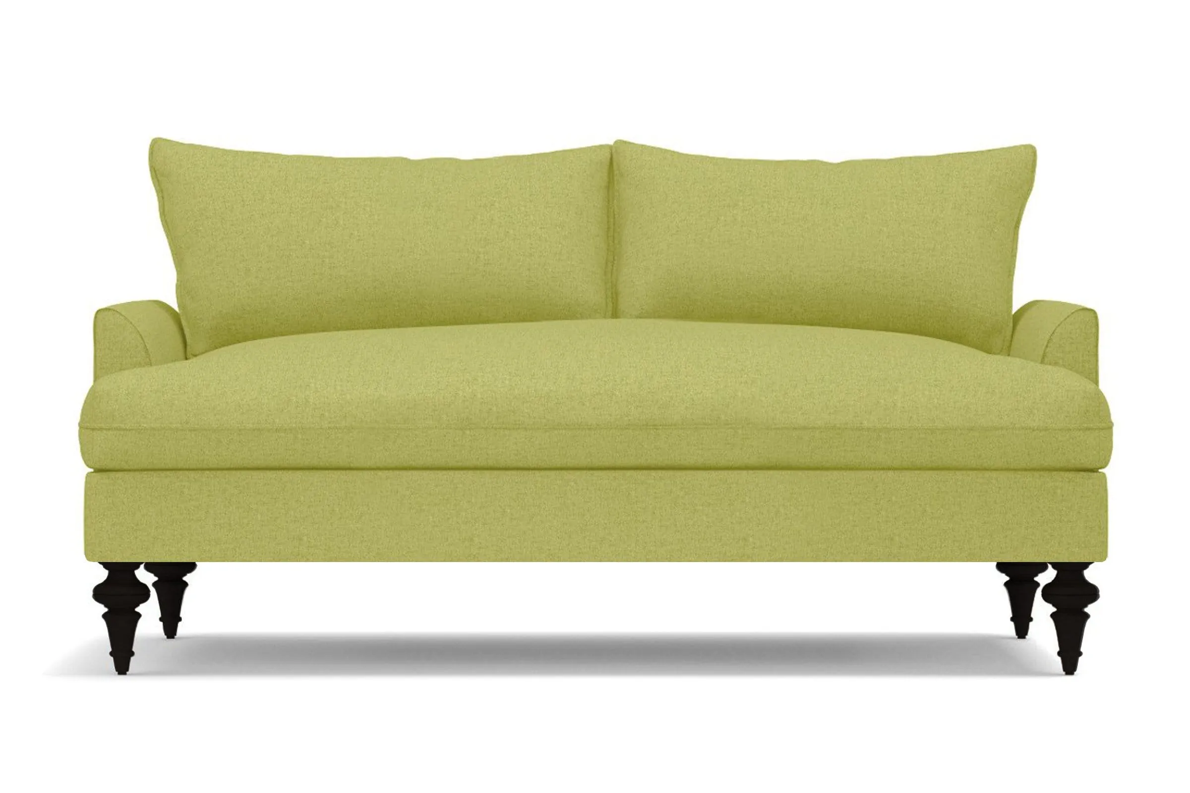 Saxon Loveseat :: Leg Finish: Espresso / Size: Loveseat - 66"w