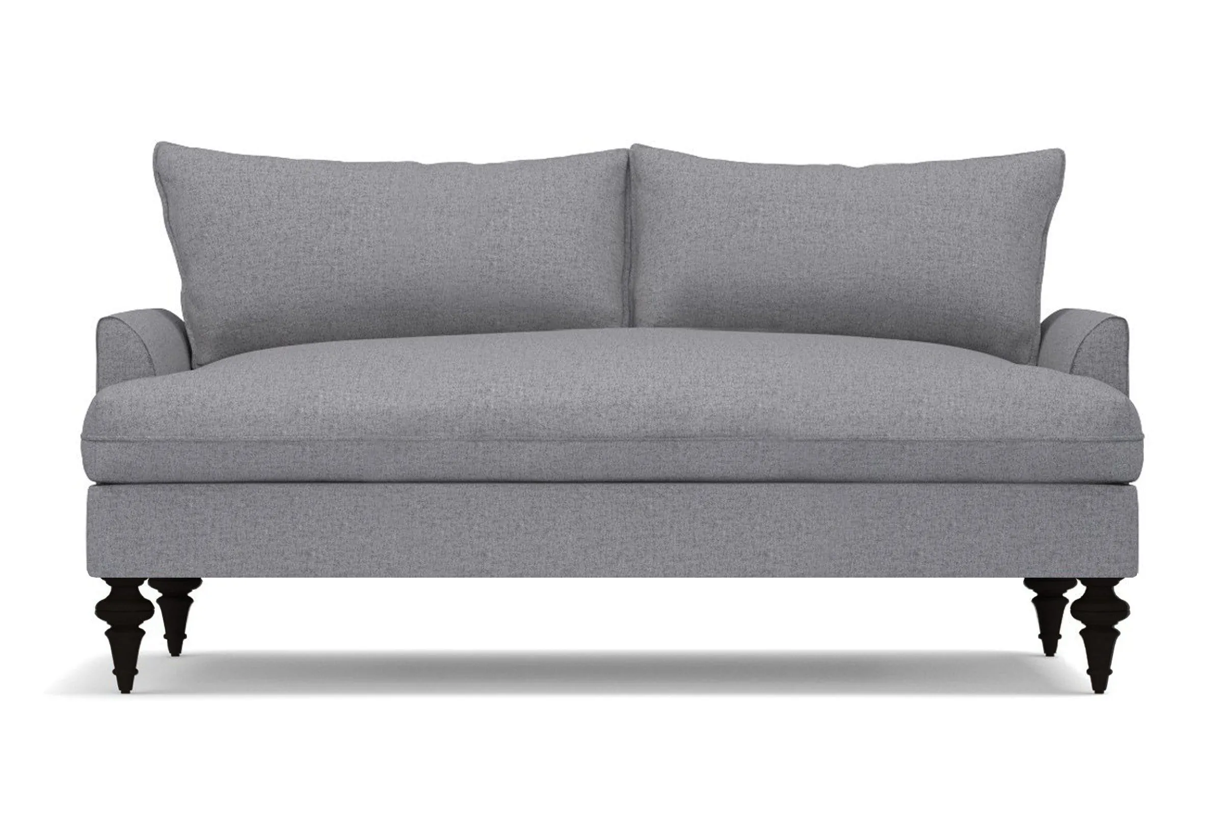 Saxon Loveseat :: Leg Finish: Espresso / Size: Loveseat - 66"w