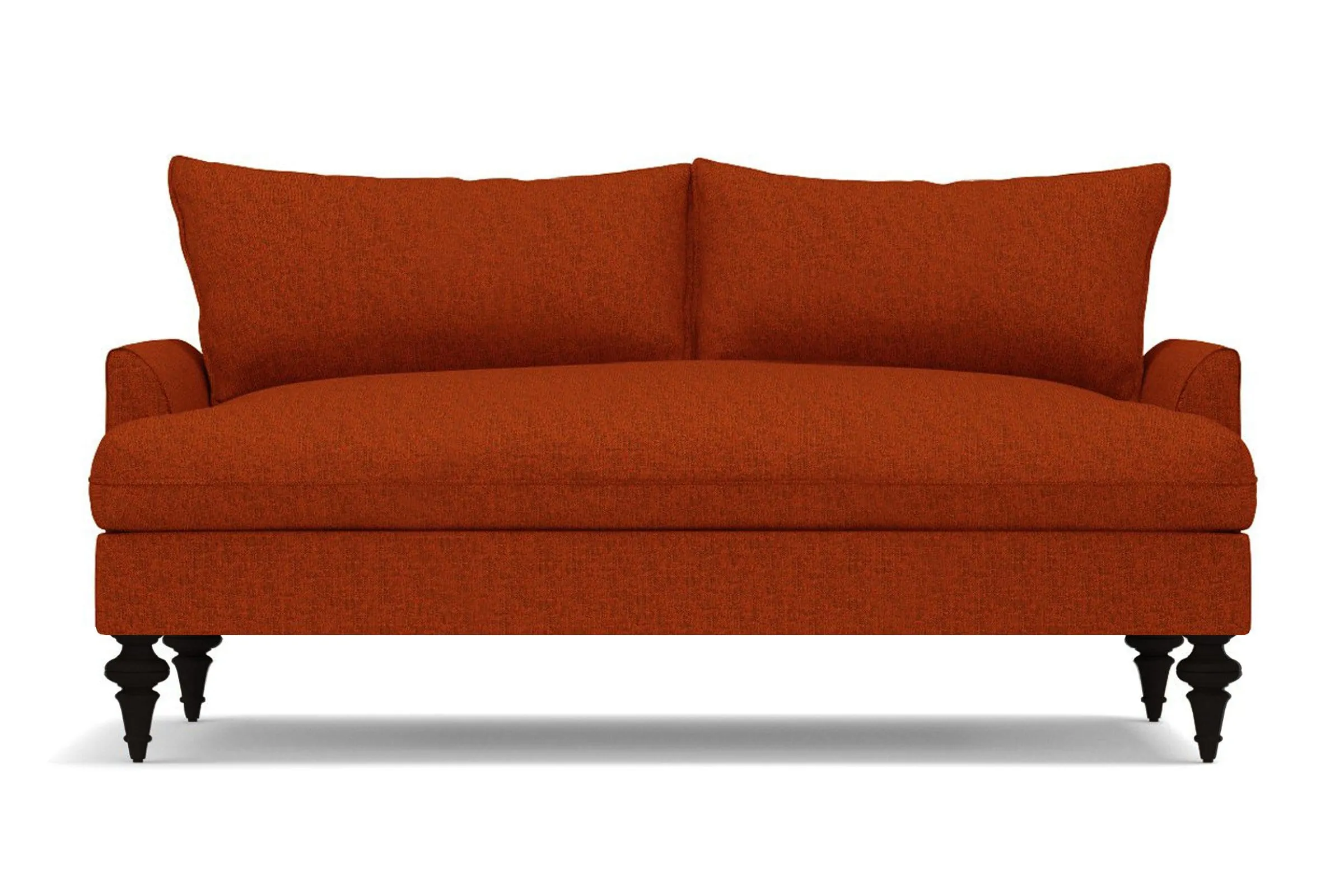 Saxon Loveseat :: Leg Finish: Espresso / Size: Loveseat - 66"w
