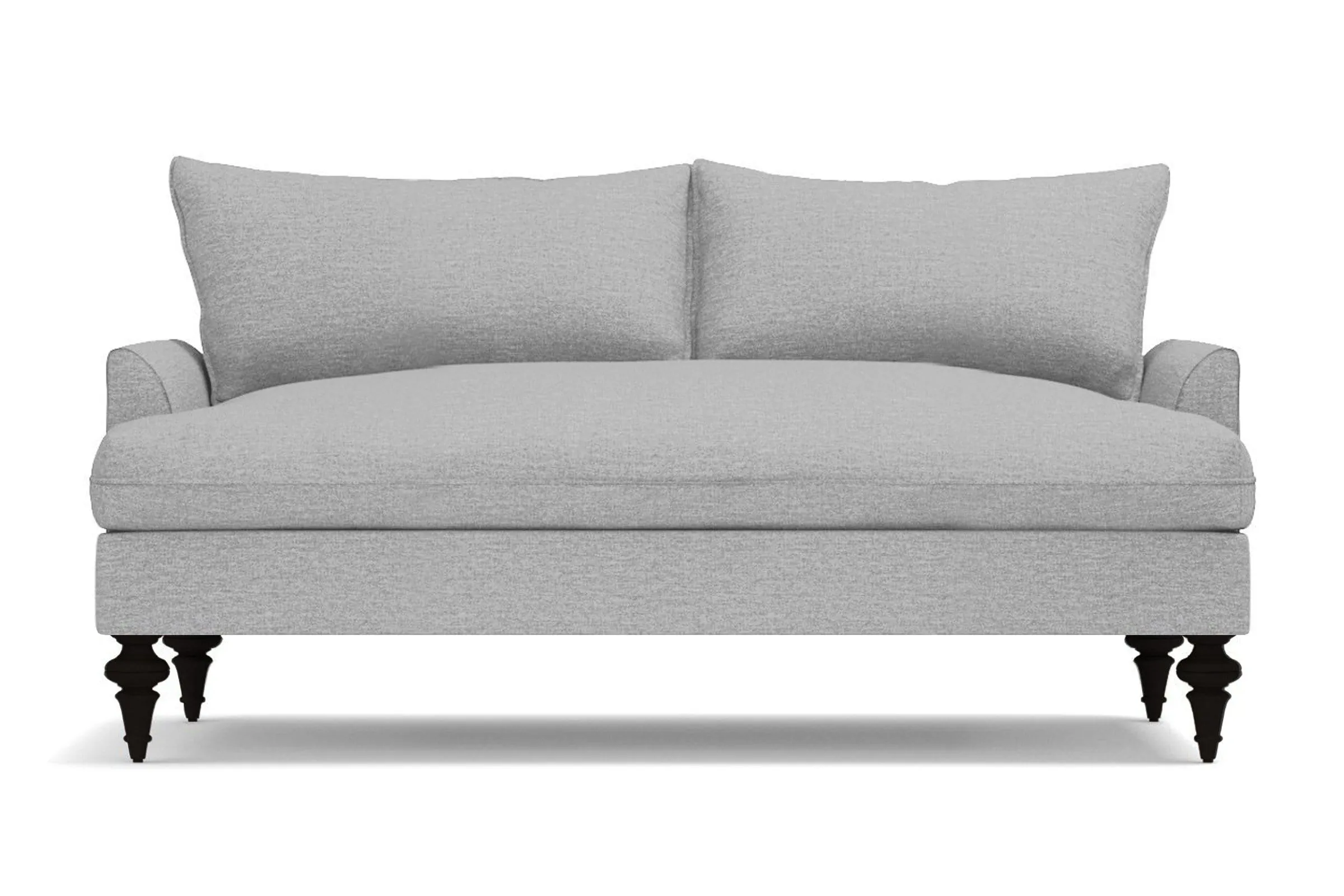 Saxon Loveseat :: Leg Finish: Espresso / Size: Loveseat - 66"w