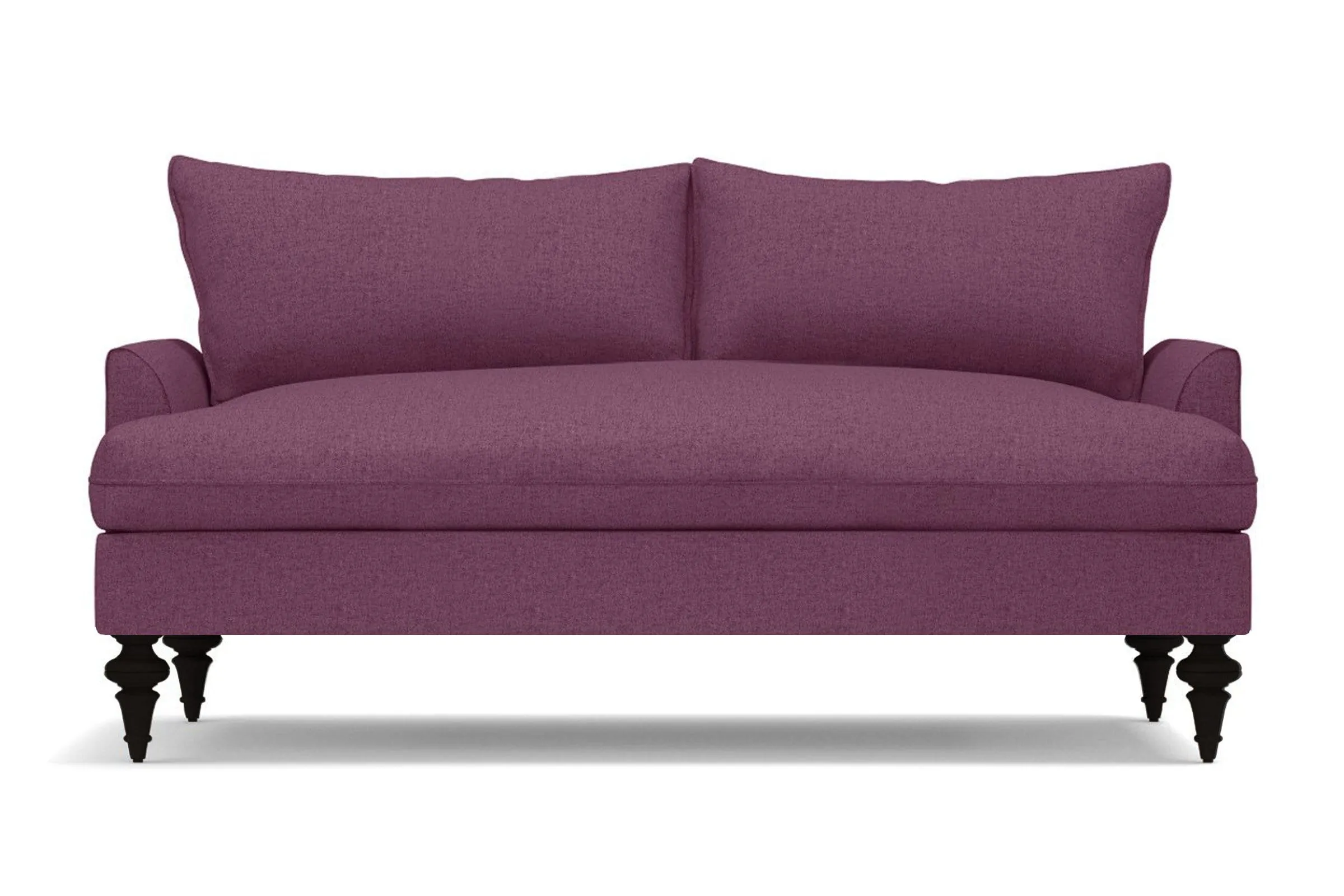 Saxon Loveseat :: Leg Finish: Espresso / Size: Loveseat - 66"w