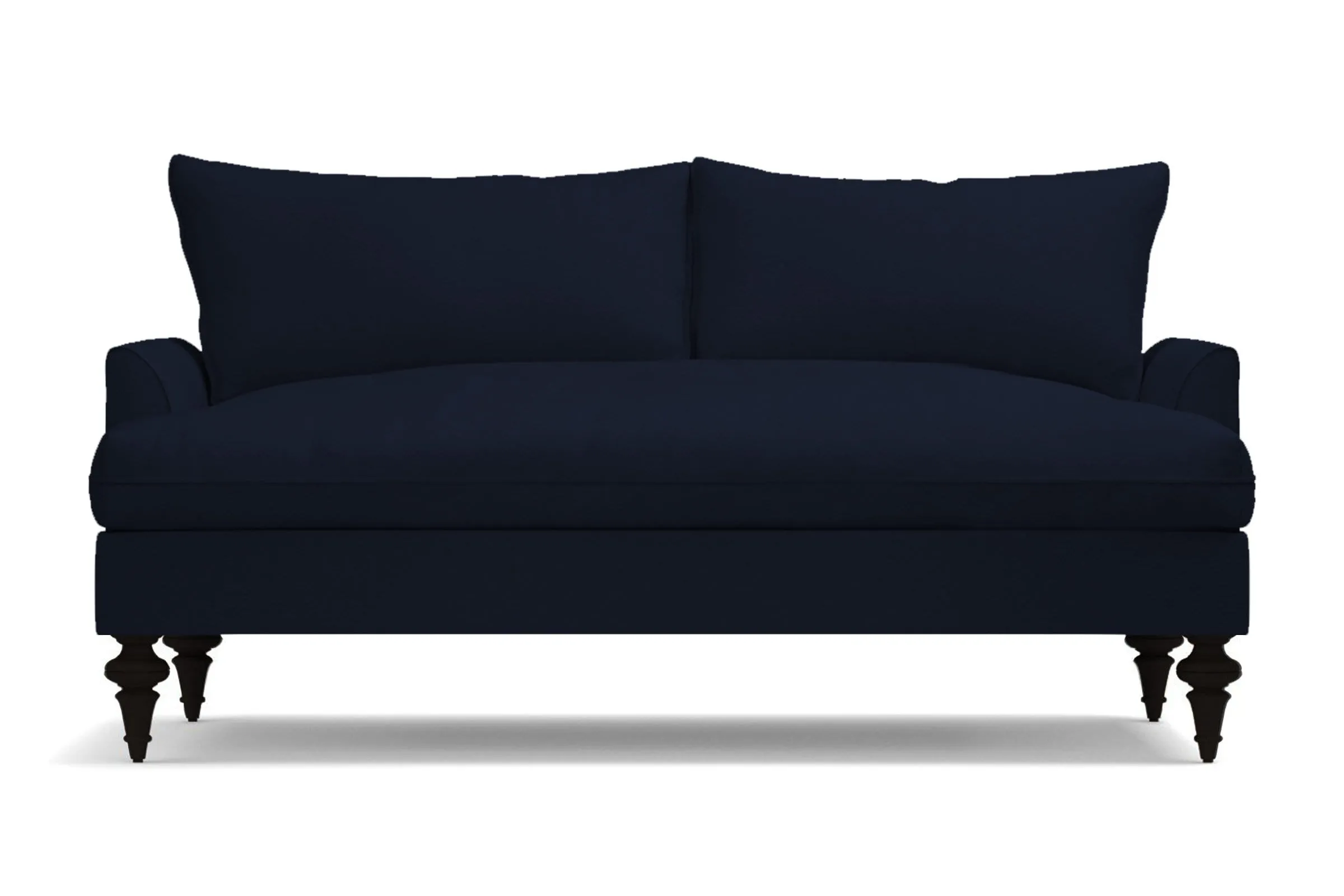 Saxon Loveseat :: Leg Finish: Espresso / Size: Loveseat - 66"w