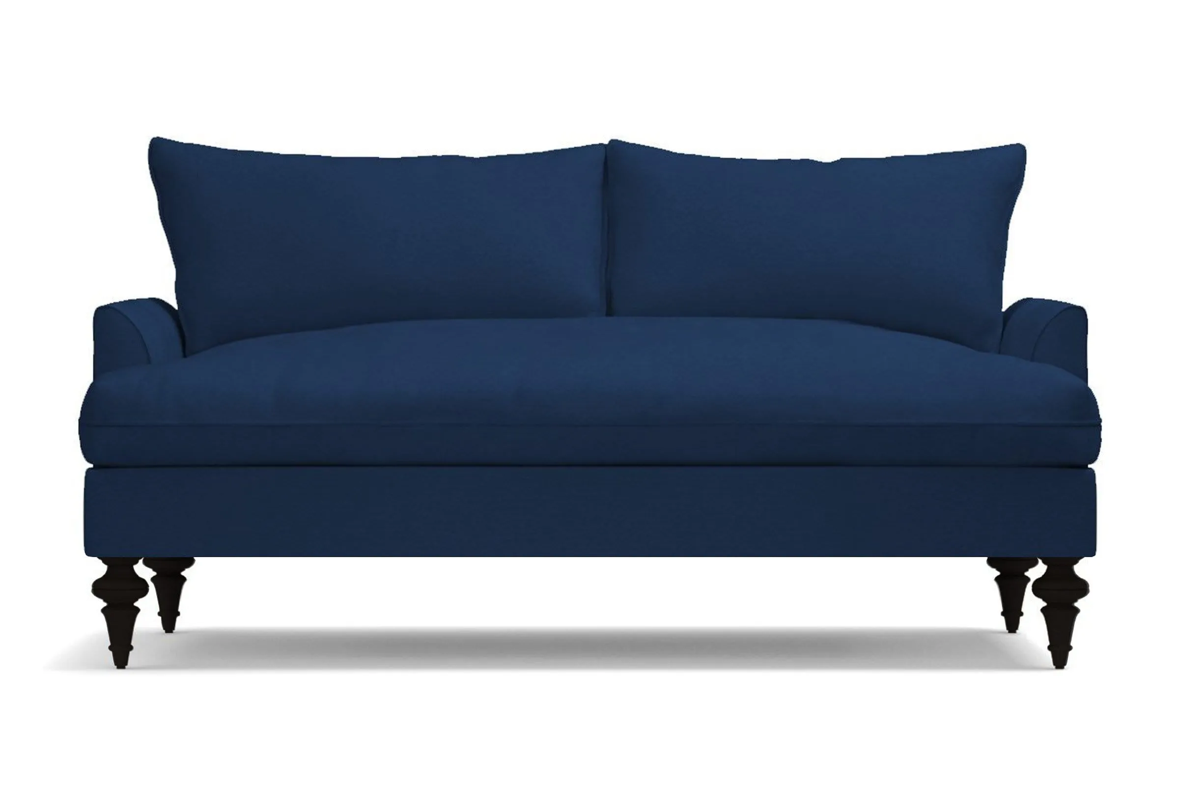 Saxon Loveseat :: Leg Finish: Espresso / Size: Loveseat - 66"w