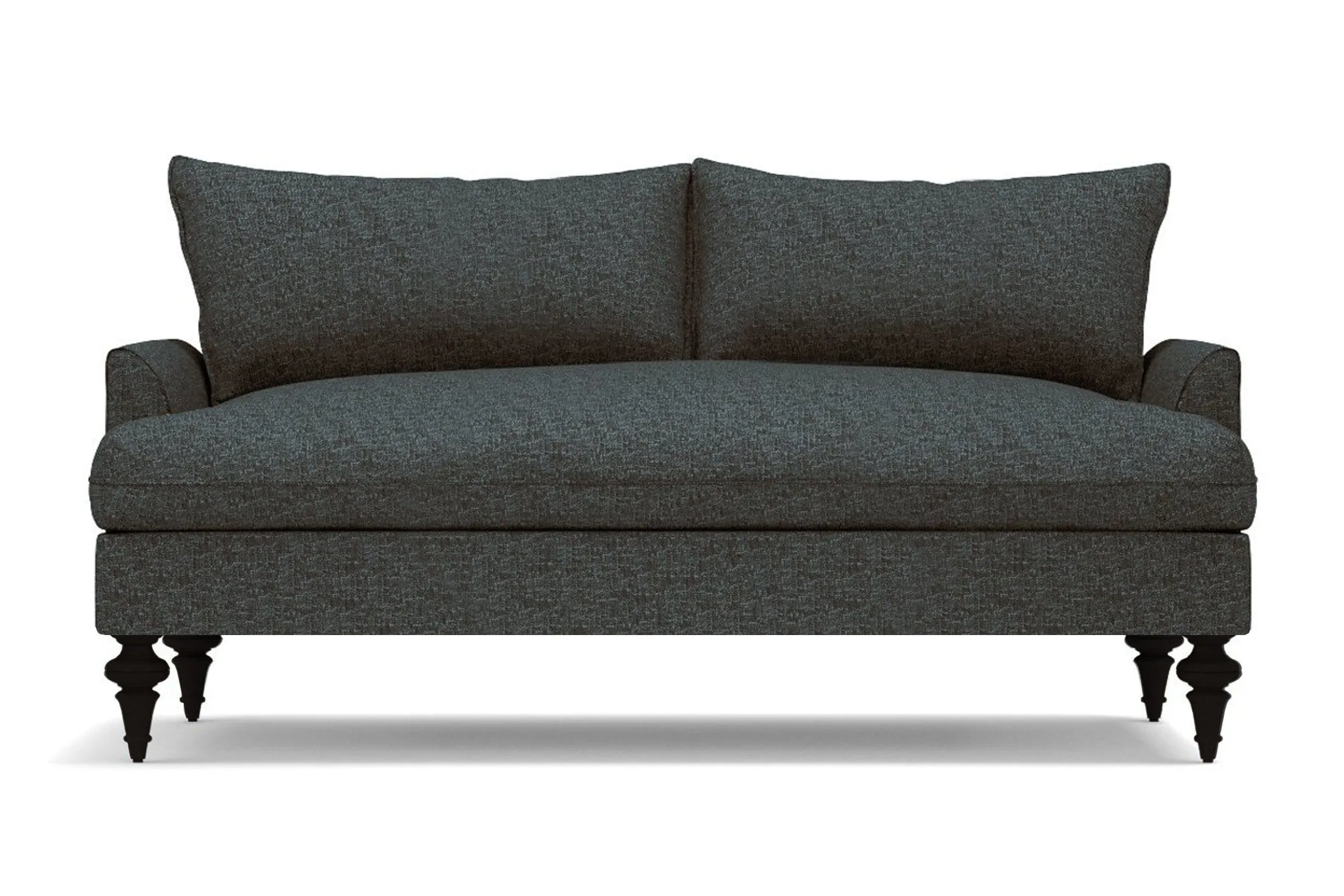 Saxon Loveseat :: Leg Finish: Espresso / Size: Loveseat - 66"w
