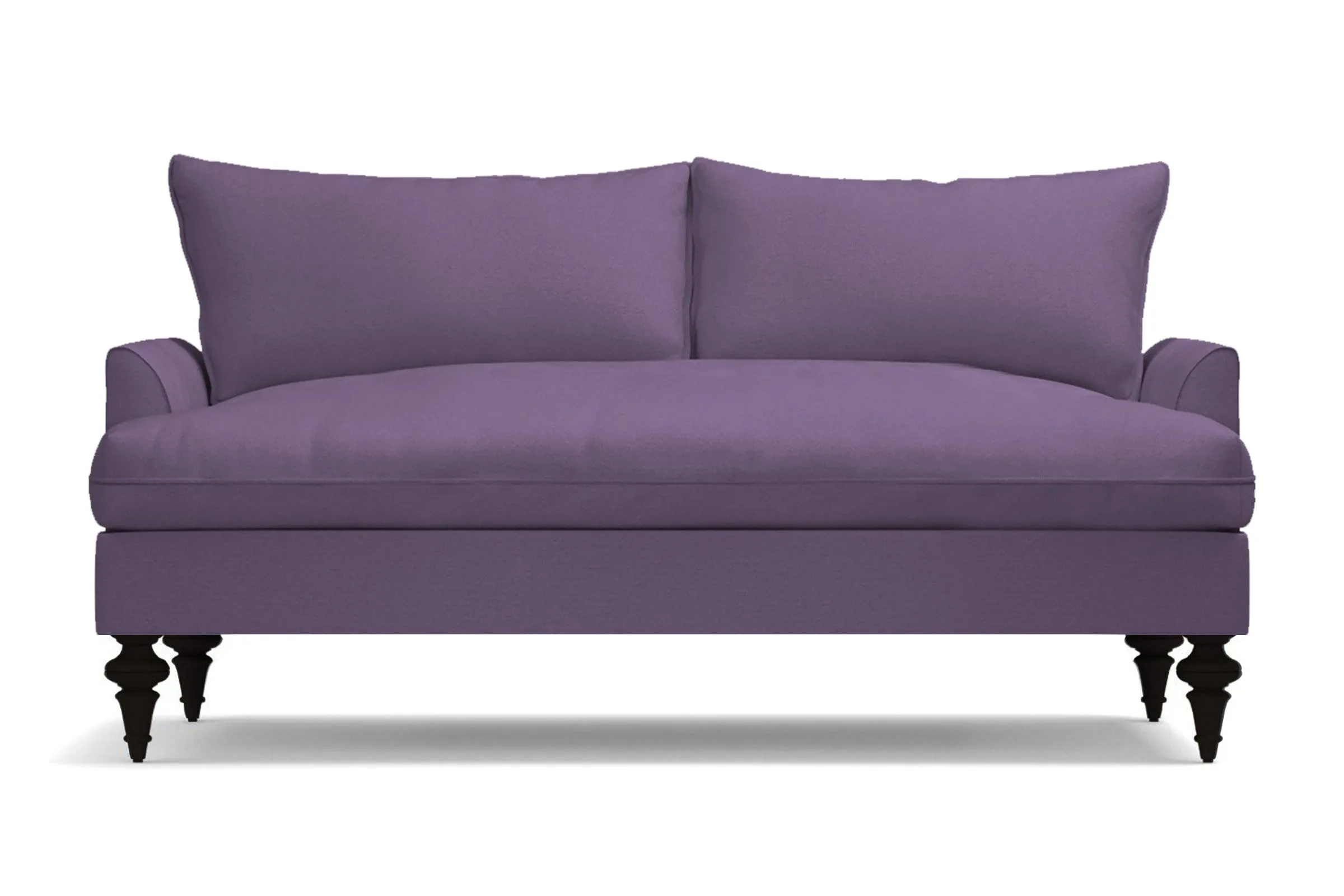 Saxon Loveseat :: Leg Finish: Espresso / Size: Loveseat - 66"w
