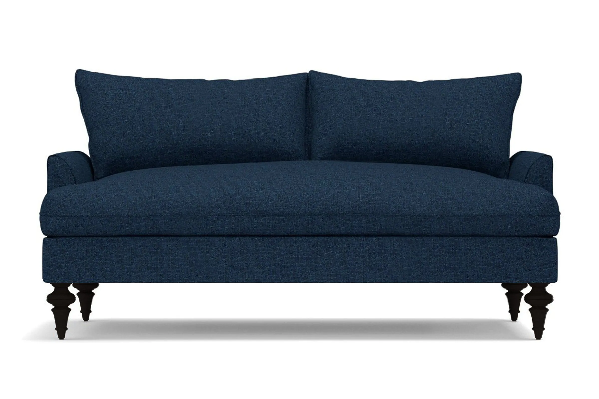 Saxon Loveseat :: Leg Finish: Espresso / Size: Loveseat - 66"w