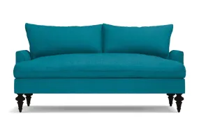 Saxon Loveseat :: Leg Finish: Espresso / Size: Loveseat - 66"w