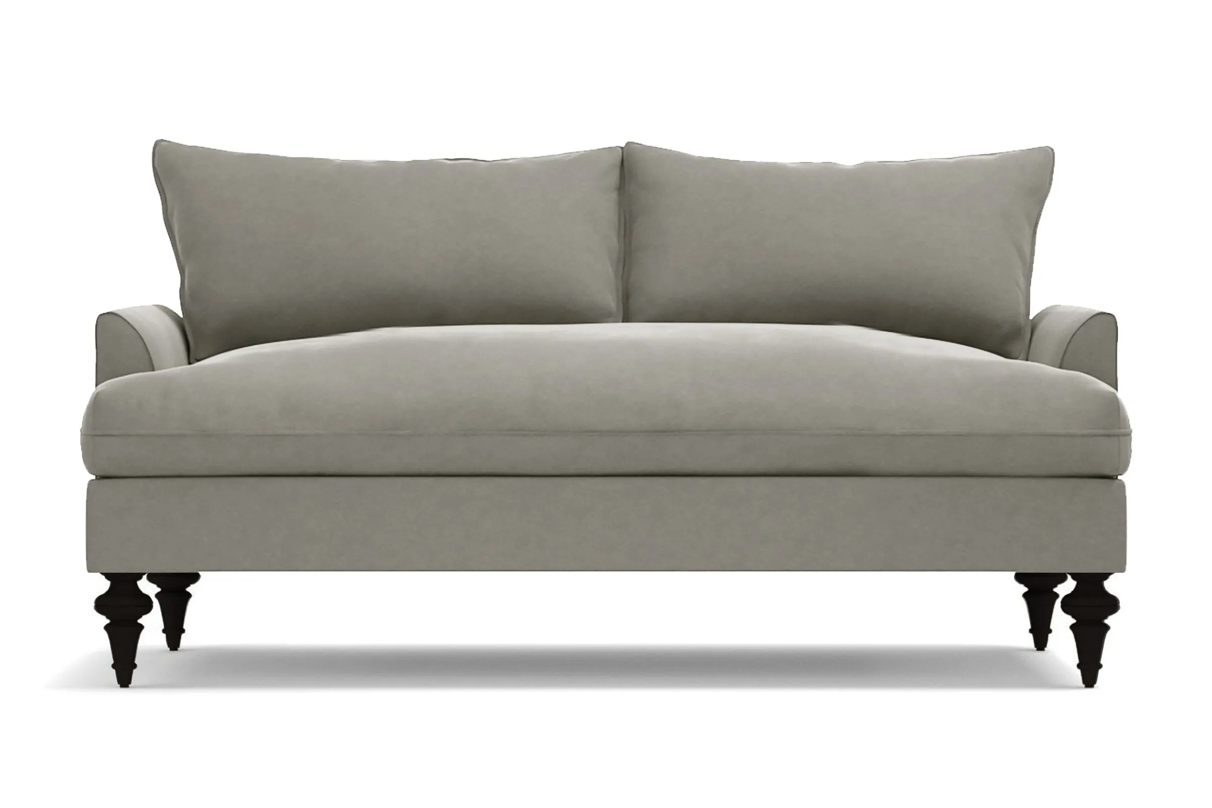 Saxon Loveseat :: Leg Finish: Espresso / Size: Loveseat - 66"w