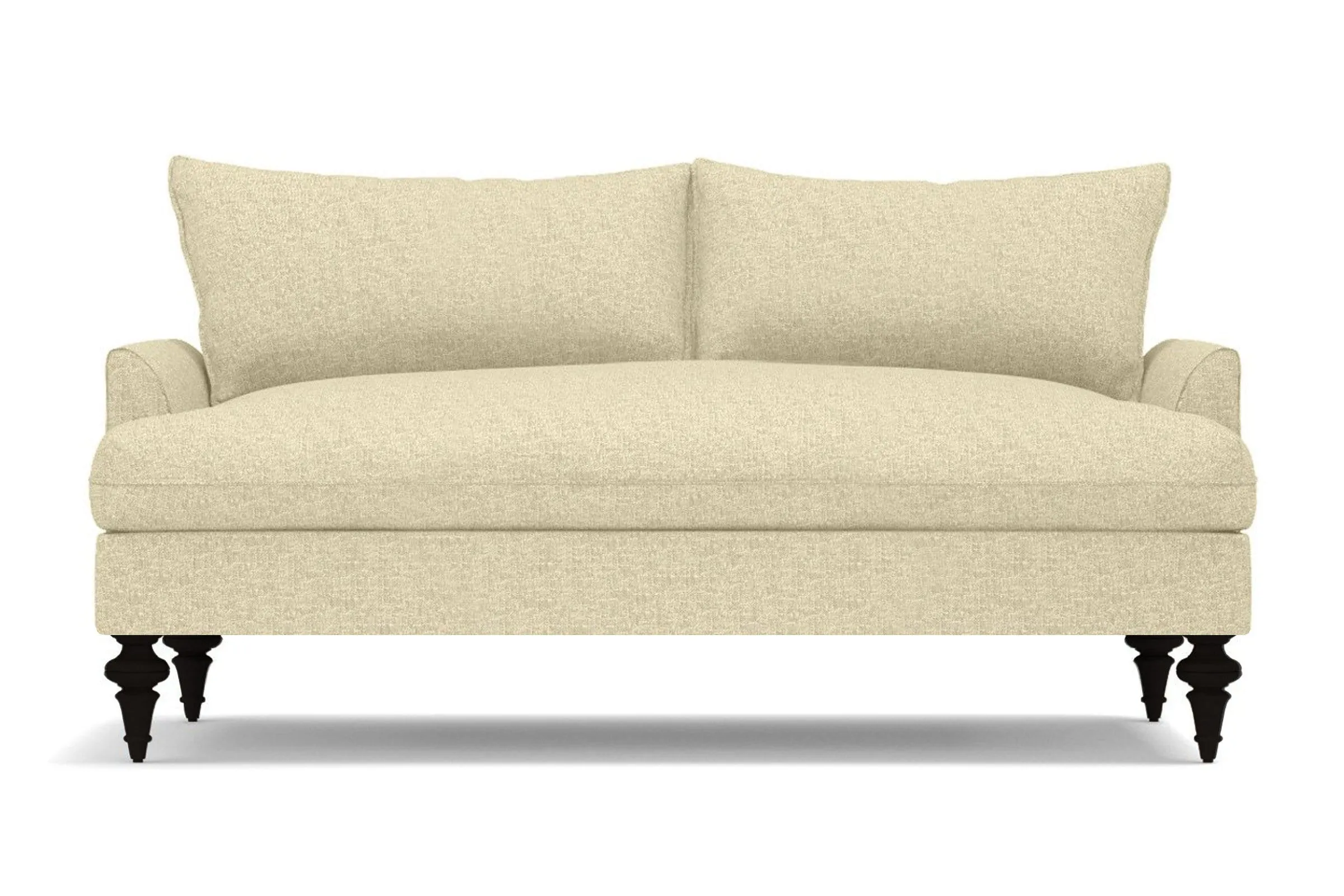 Saxon Loveseat :: Leg Finish: Espresso / Size: Loveseat - 66"w