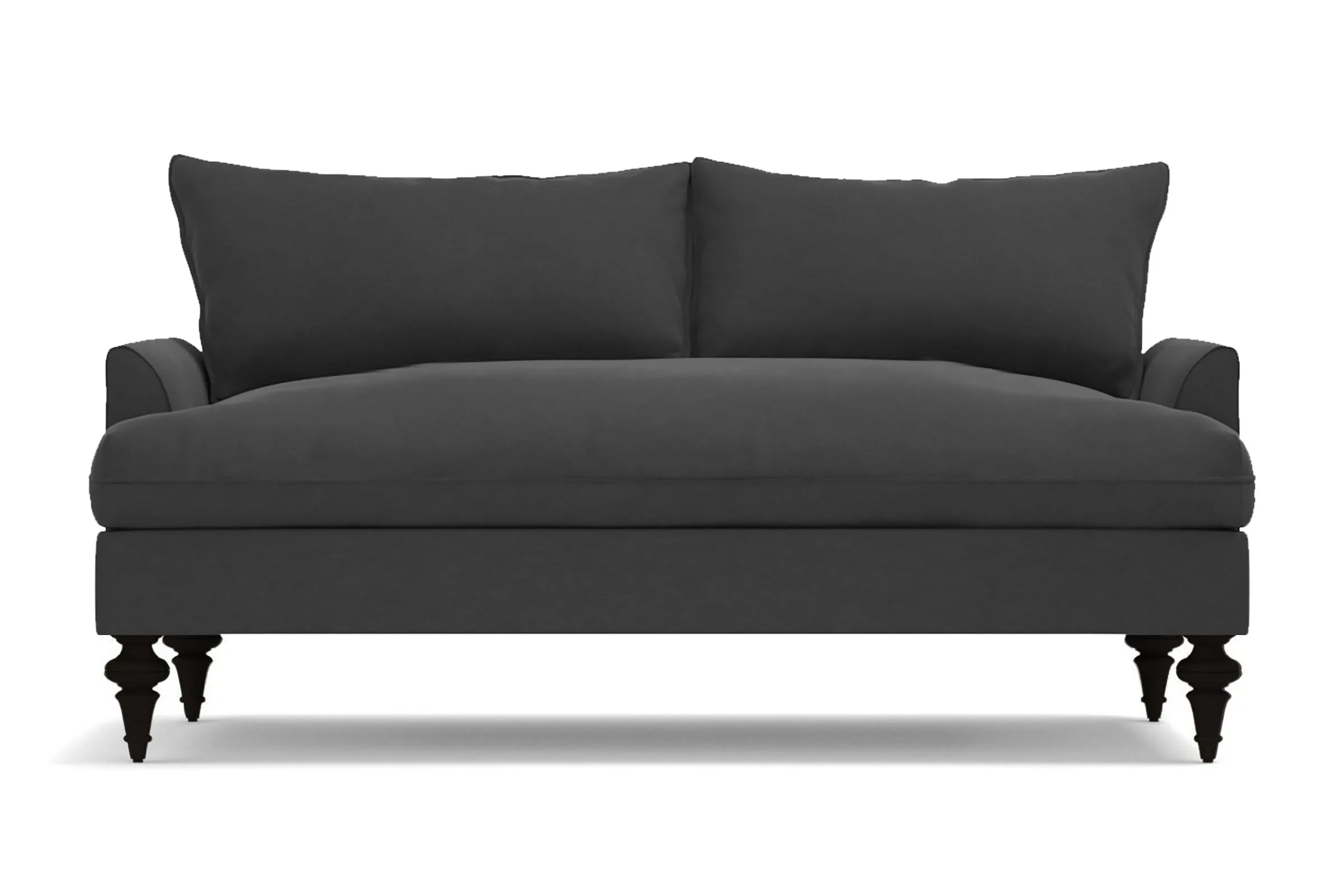 Saxon Loveseat :: Leg Finish: Espresso / Size: Loveseat - 66"w