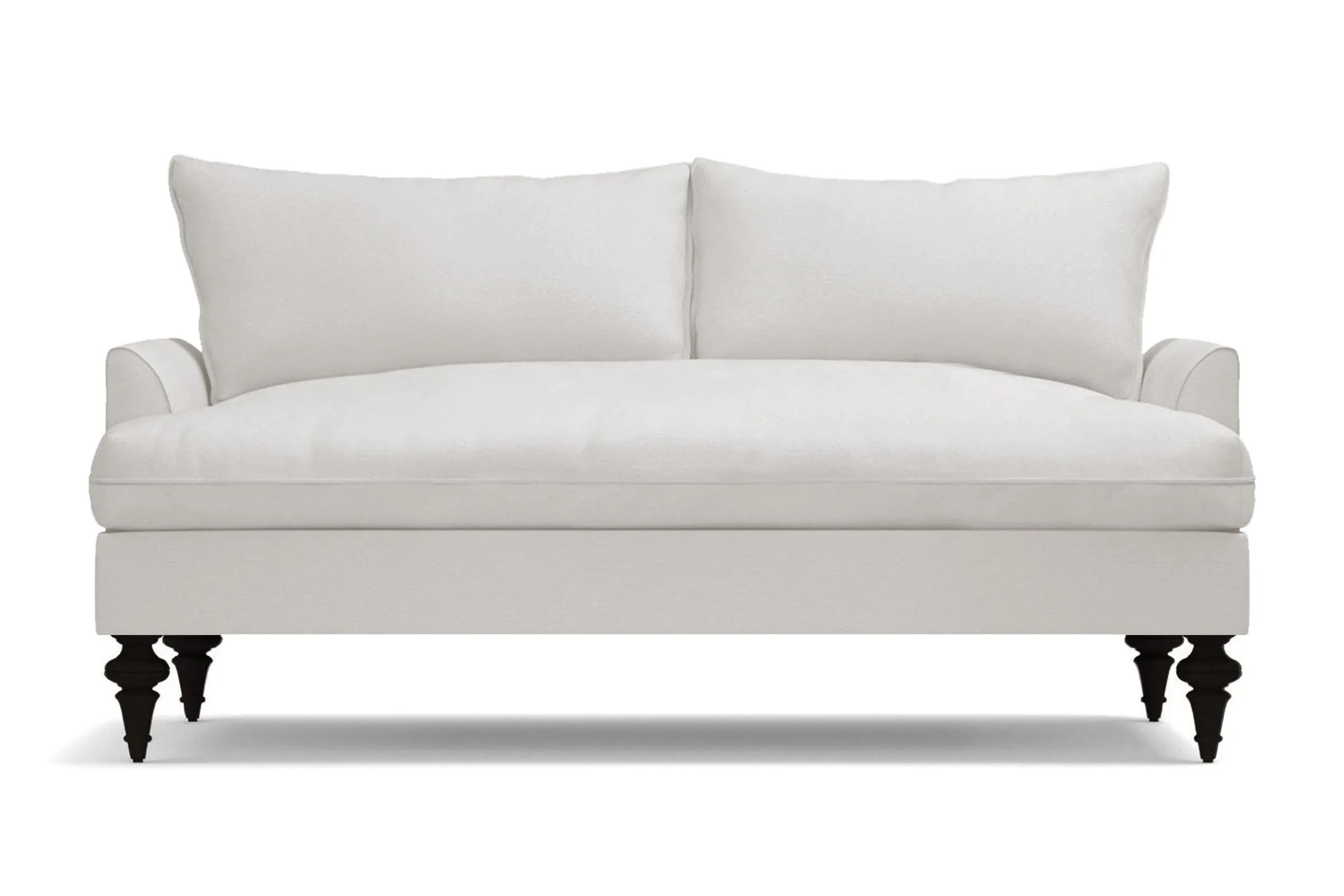 Saxon Loveseat :: Leg Finish: Espresso / Size: Loveseat - 66"w