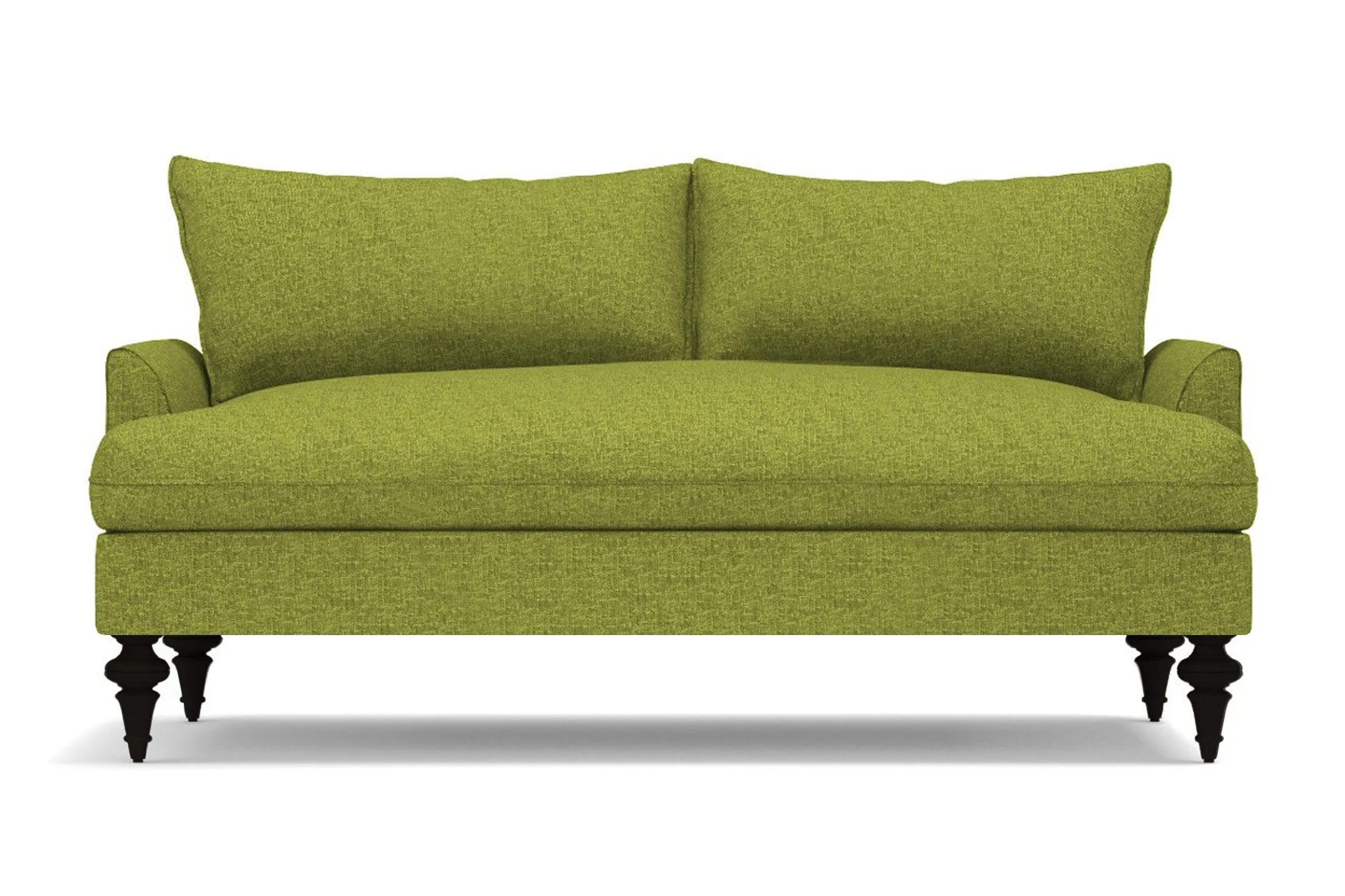 Saxon Loveseat :: Leg Finish: Espresso / Size: Loveseat - 66"w