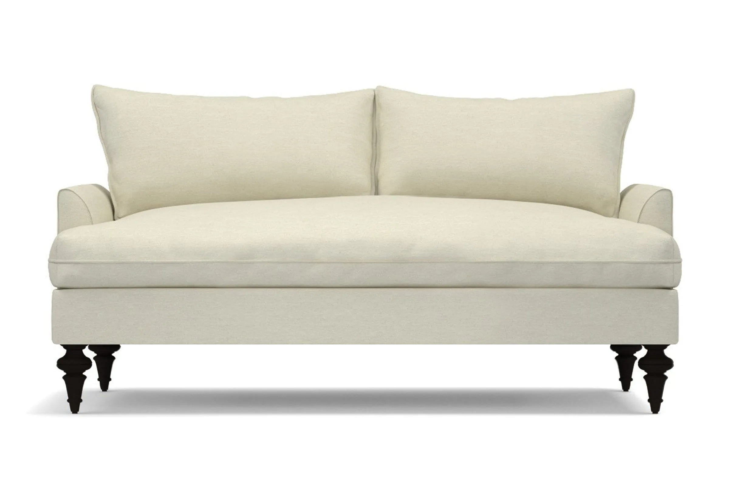 Saxon Loveseat :: Leg Finish: Espresso / Size: Loveseat - 66"w