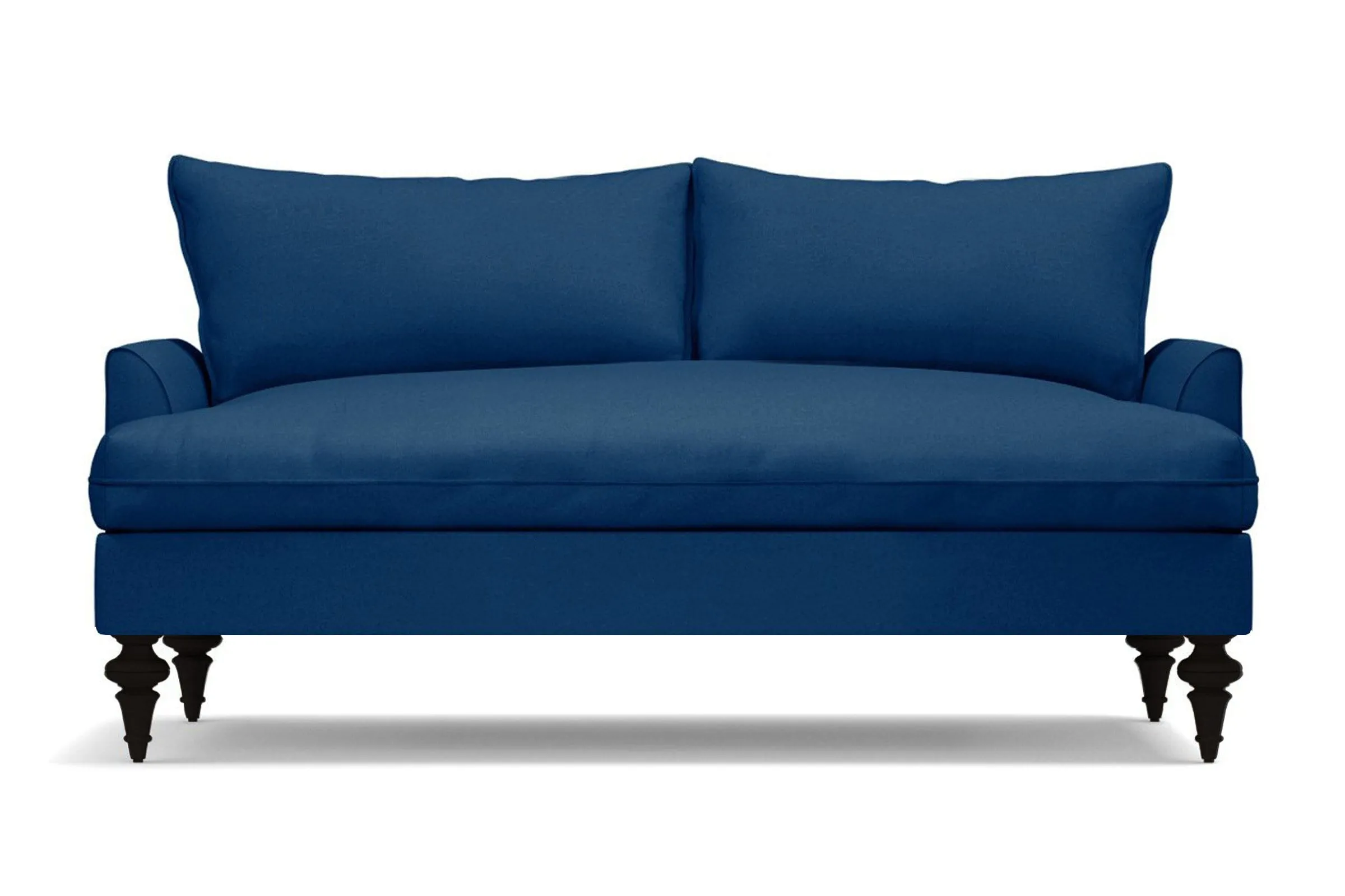 Saxon Loveseat :: Leg Finish: Espresso / Size: Loveseat - 66"w