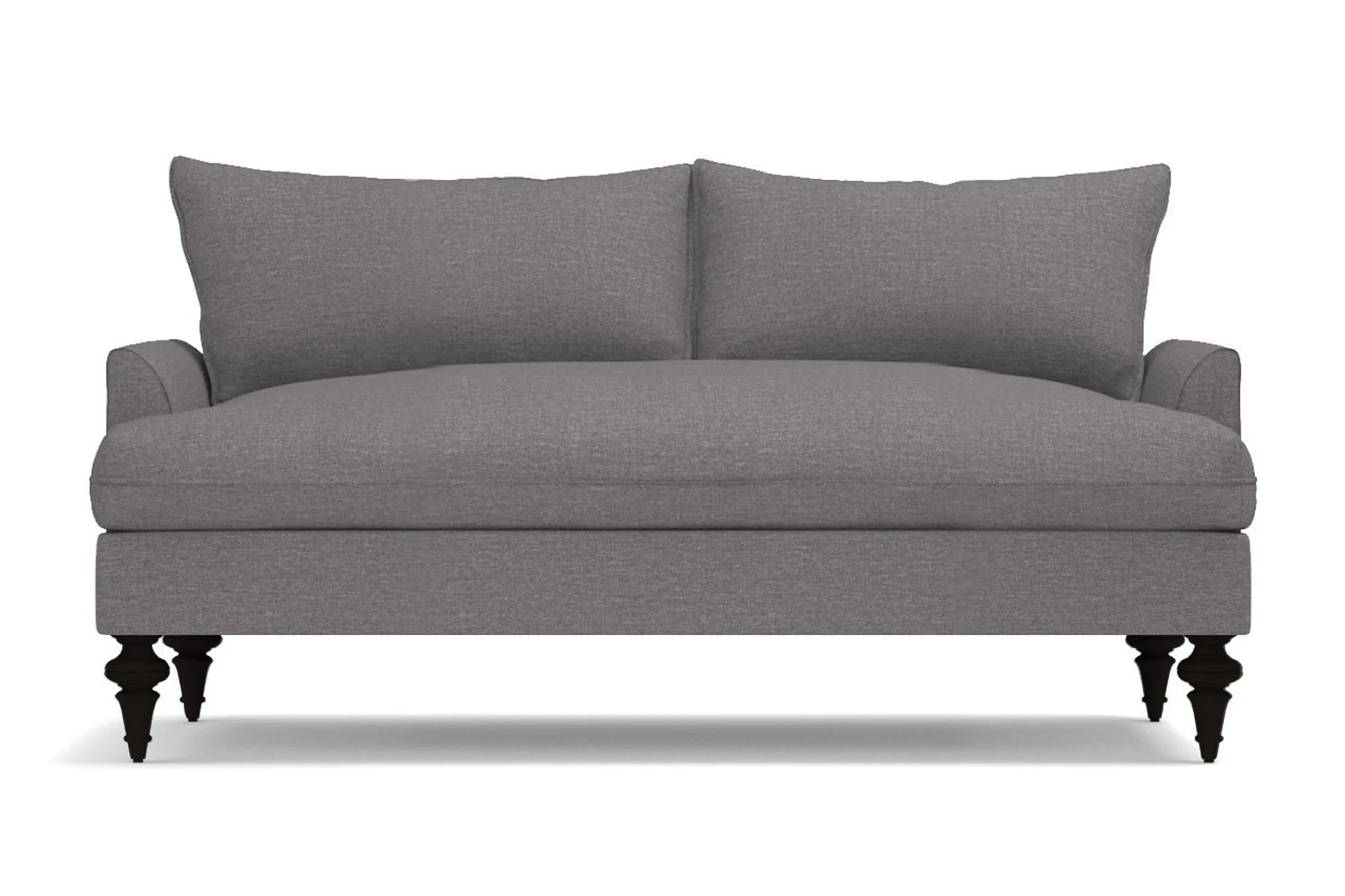 Saxon Loveseat :: Leg Finish: Espresso / Size: Loveseat - 66"w