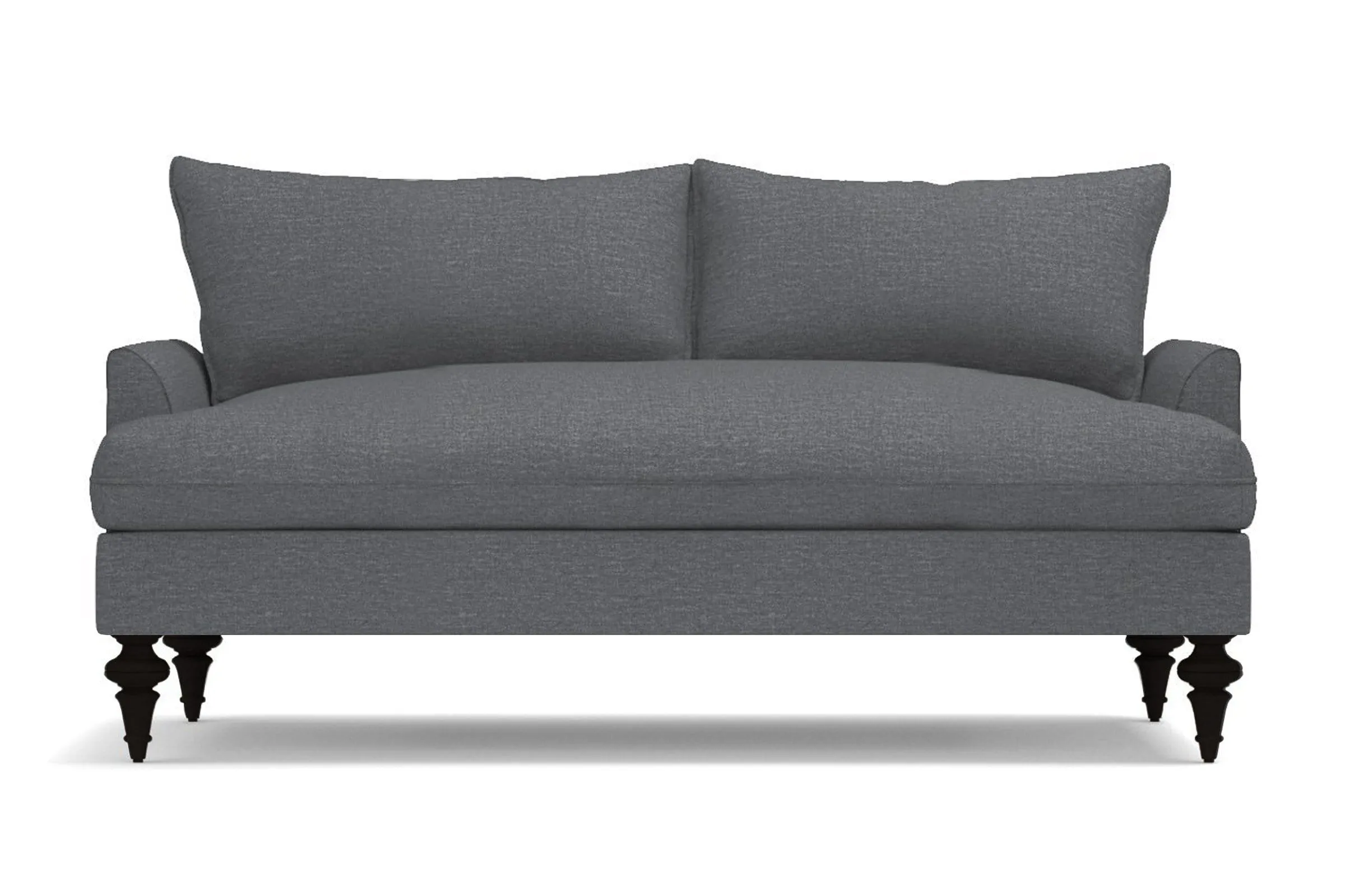 Saxon Loveseat :: Leg Finish: Espresso / Size: Loveseat - 66"w