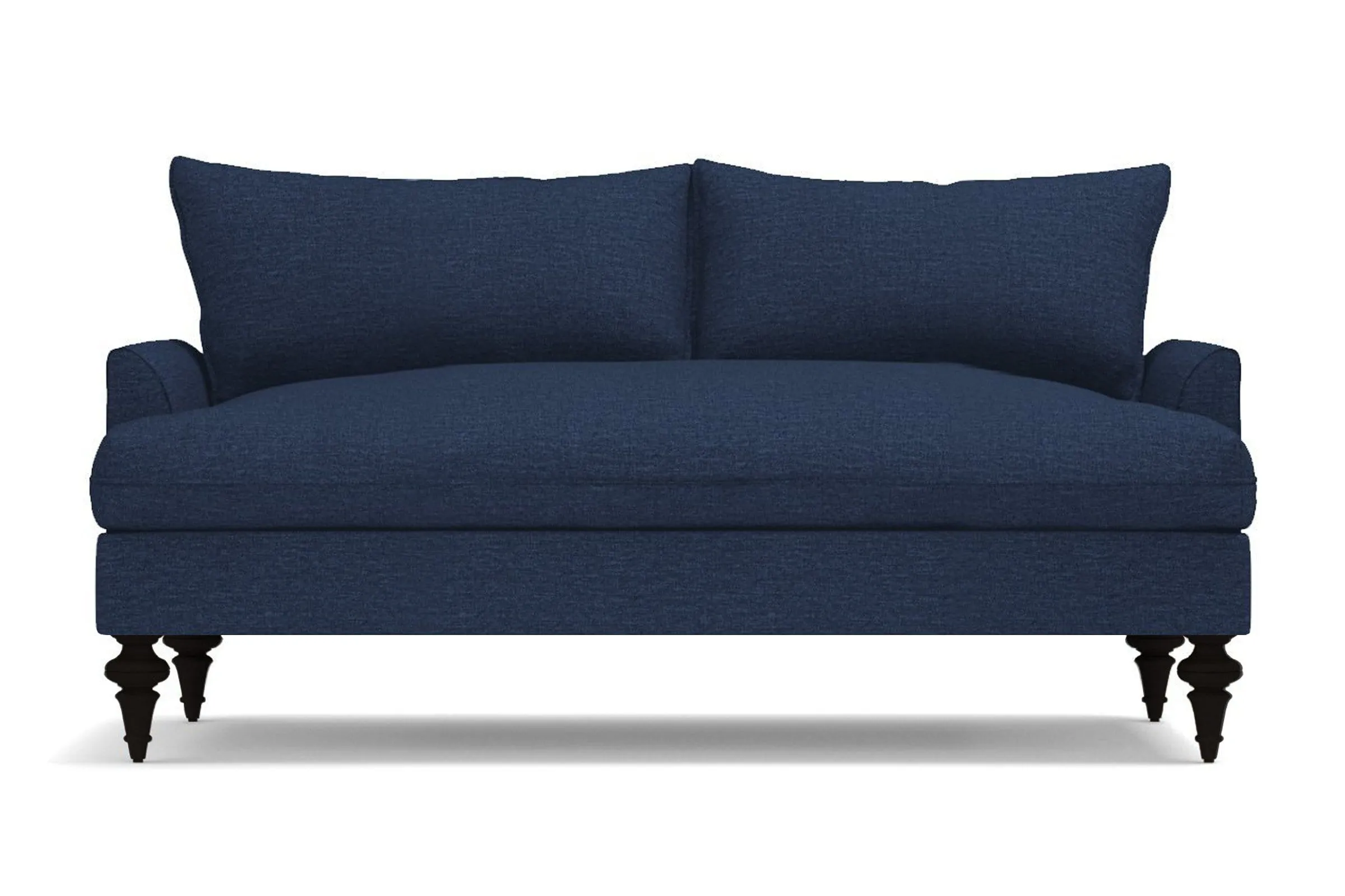 Saxon Loveseat :: Leg Finish: Espresso / Size: Loveseat - 66"w