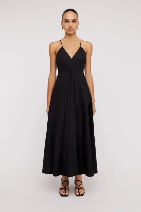 Scanlan Theodore Parachute Strappy Dress Black Size 10