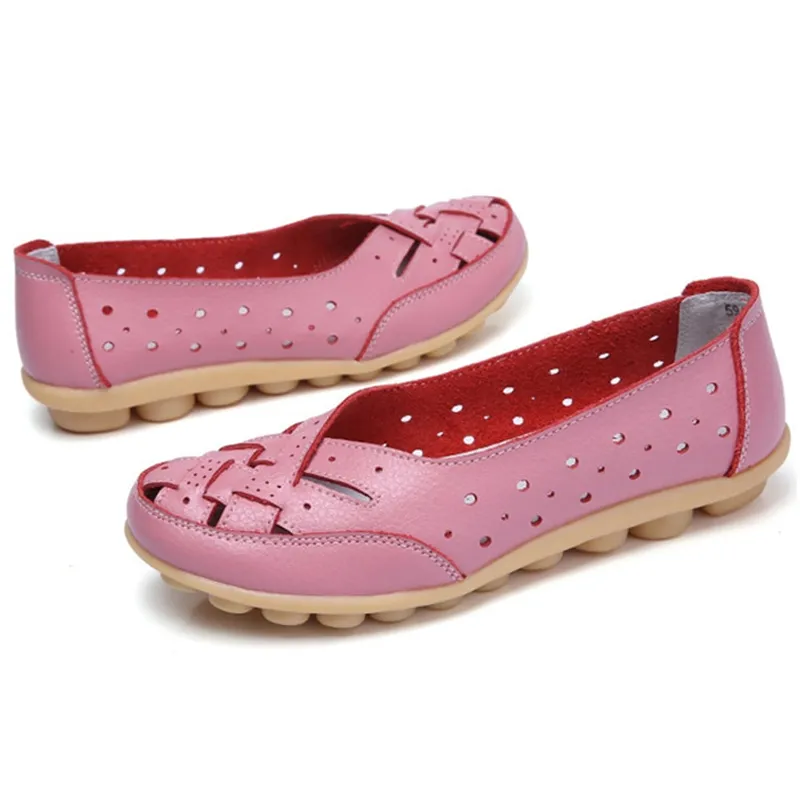 Sleek and airy casual shoes