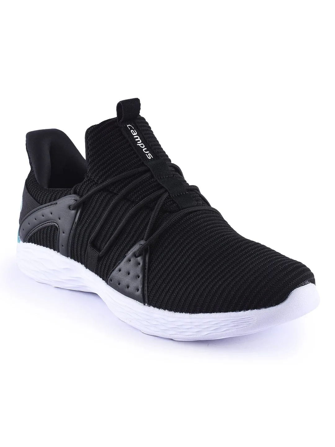TURBINE Black Men's Running Shoes