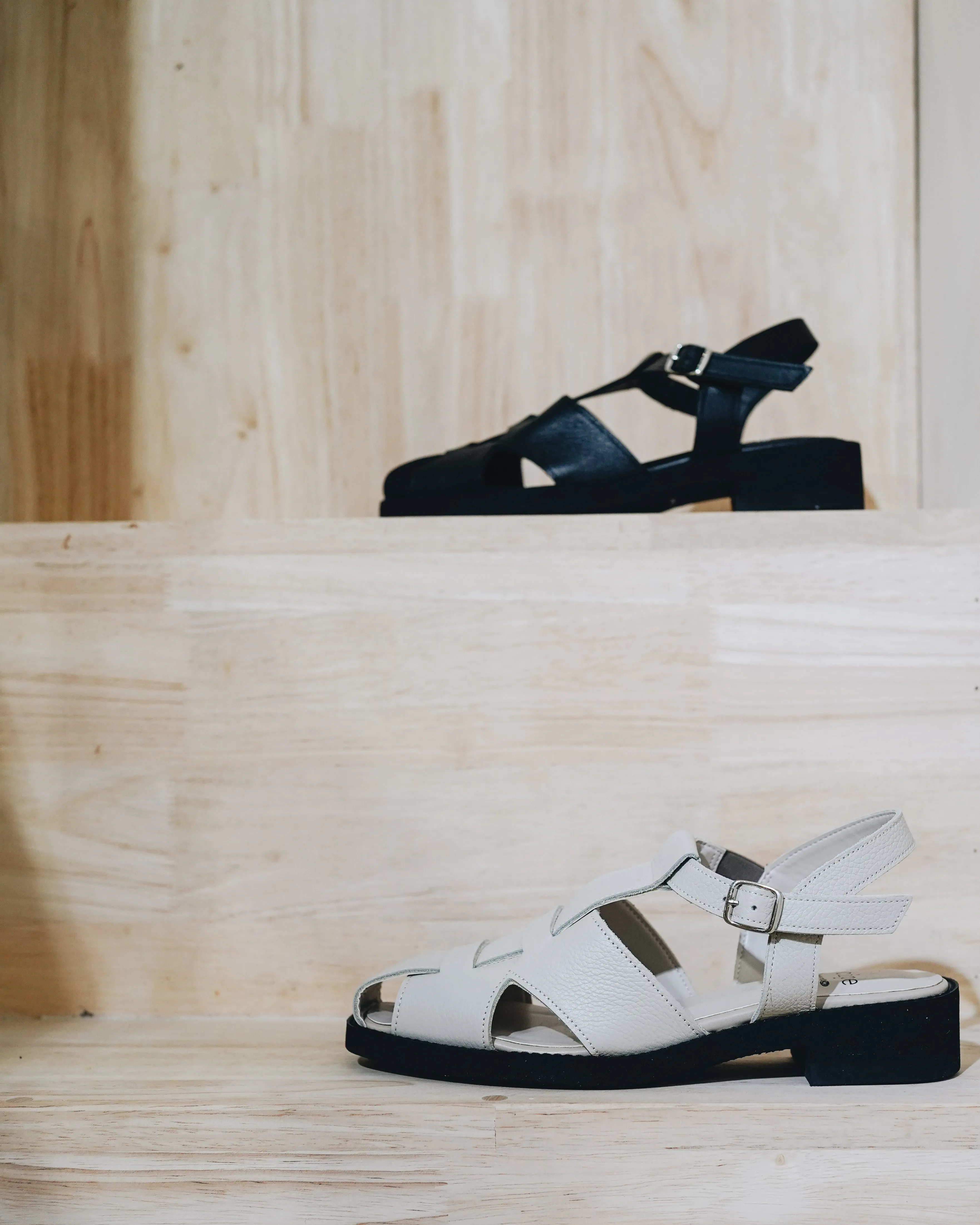 Vera Gurkha Sandals - Classy Black