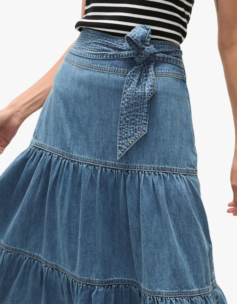 Veronica Beard Armida Skirt in Starlight