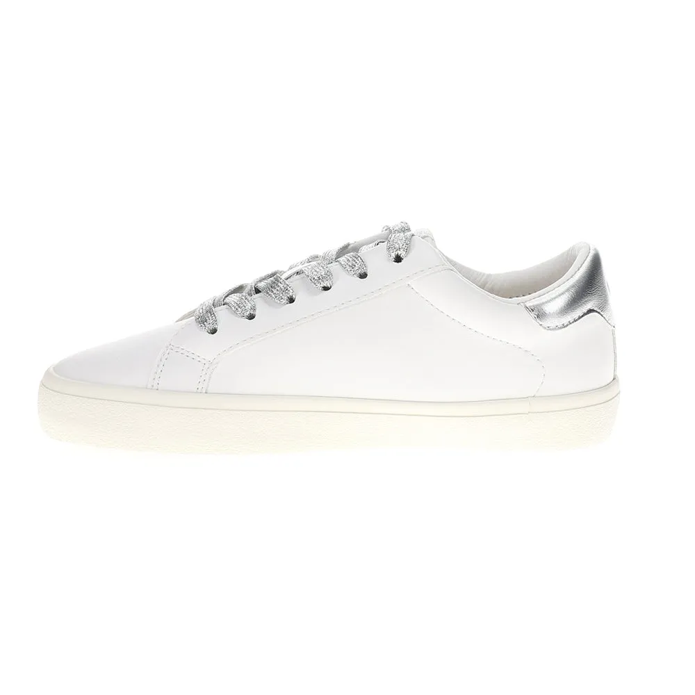 Vintage Perforated Lace Up Sneakers