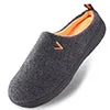 VONMAY Men's Slippers Slip On House Shoes Two Tone Memory Foam Indoor Outdoor