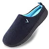 VONMAY Men's Slippers Slip On House Shoes Two Tone Memory Foam Indoor Outdoor