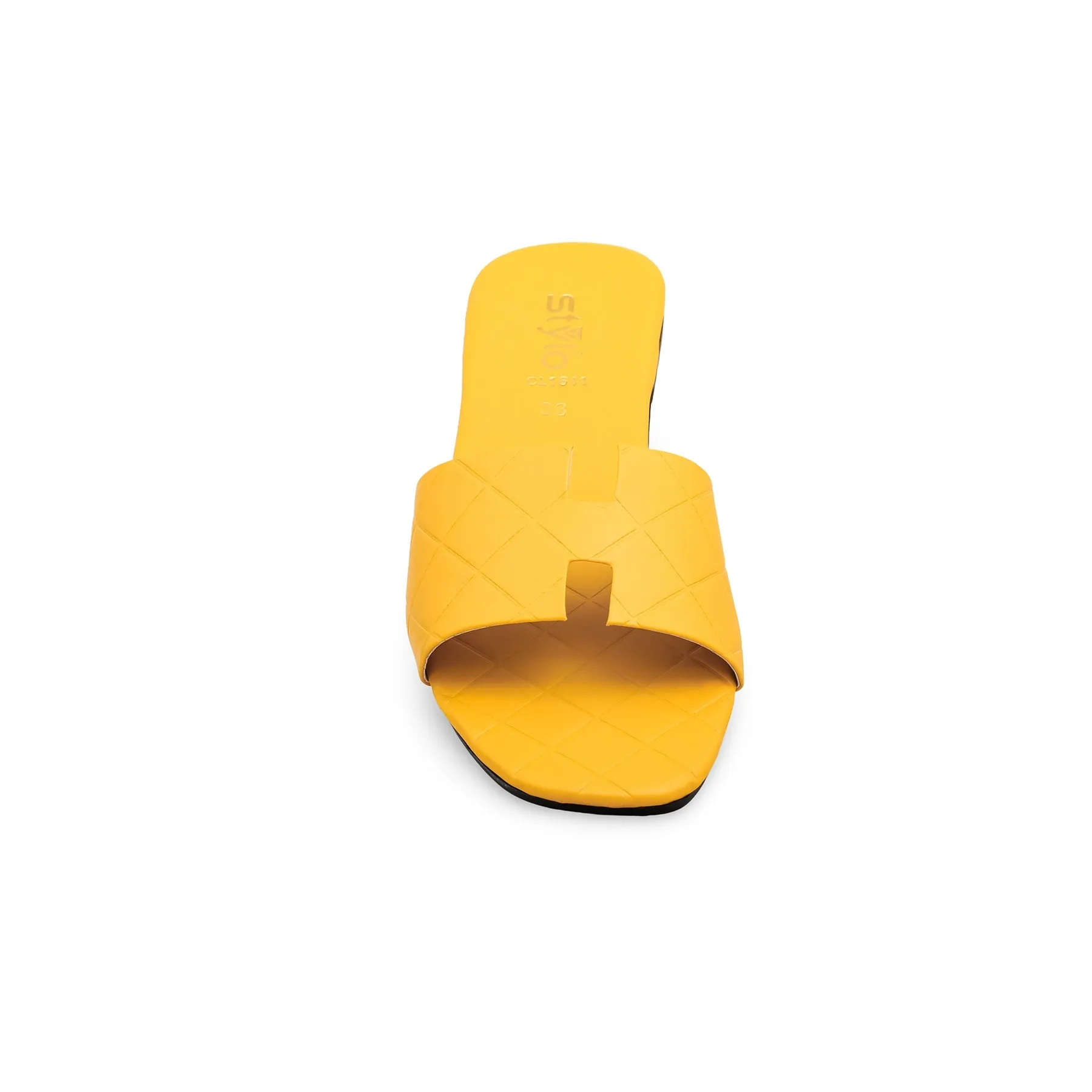 Yellow Casual Slipper CL1641